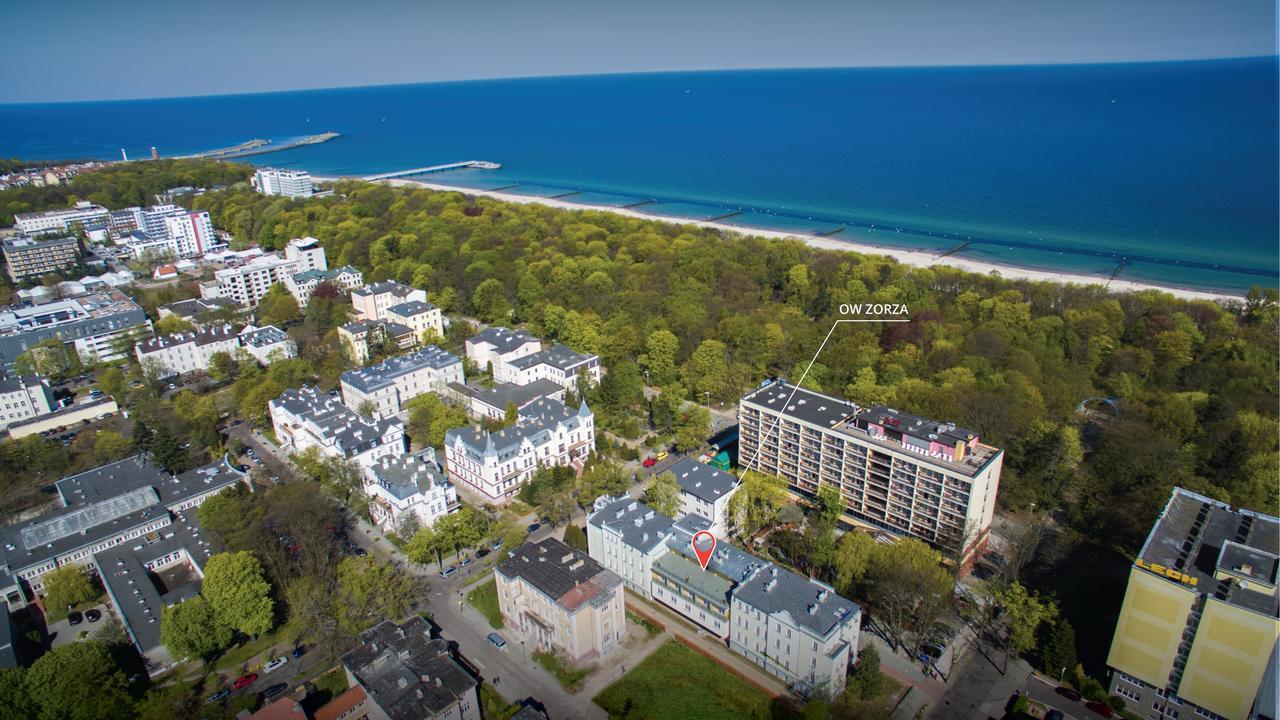 Hotel Zorza Kolobrzeg Bagian luar foto
